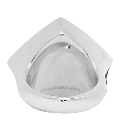 Tiffany Sterling Silver Out of Retirement Pyramid Ring 54 6.75 4 of 6