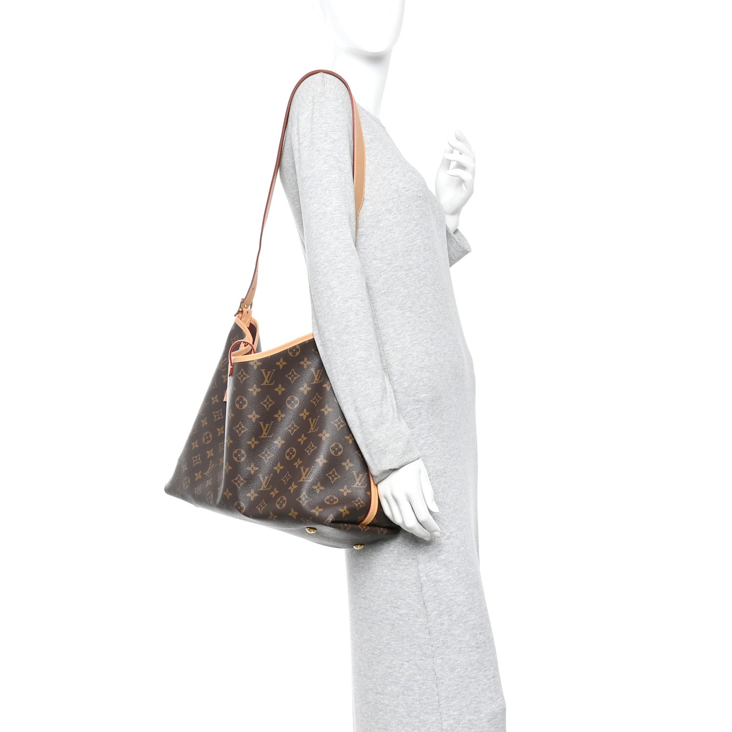 Louis Vuitton Monogram Carryall MM 2 of 10