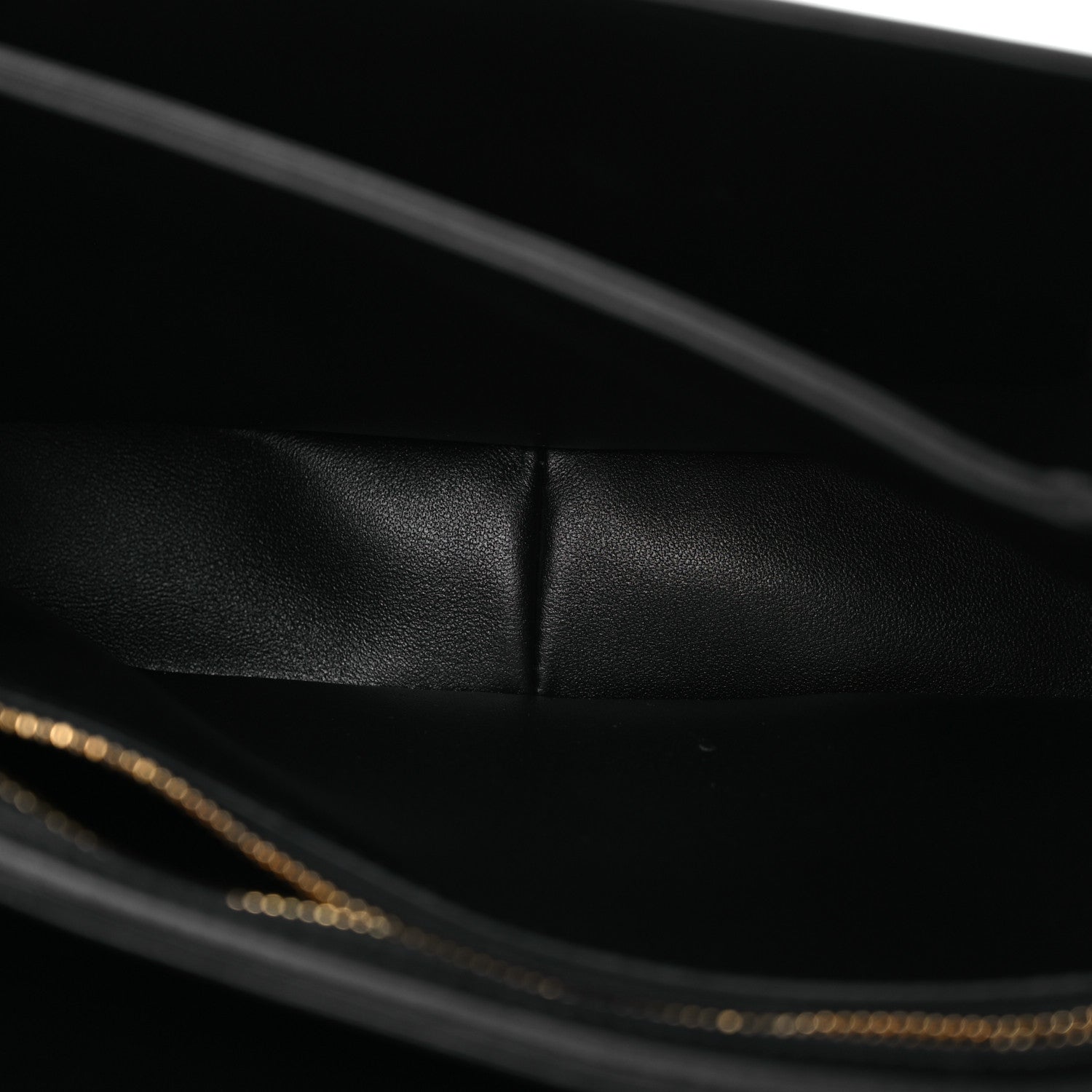 Celine Shiny Calfskin Medium Triomphe Black 5 of 14