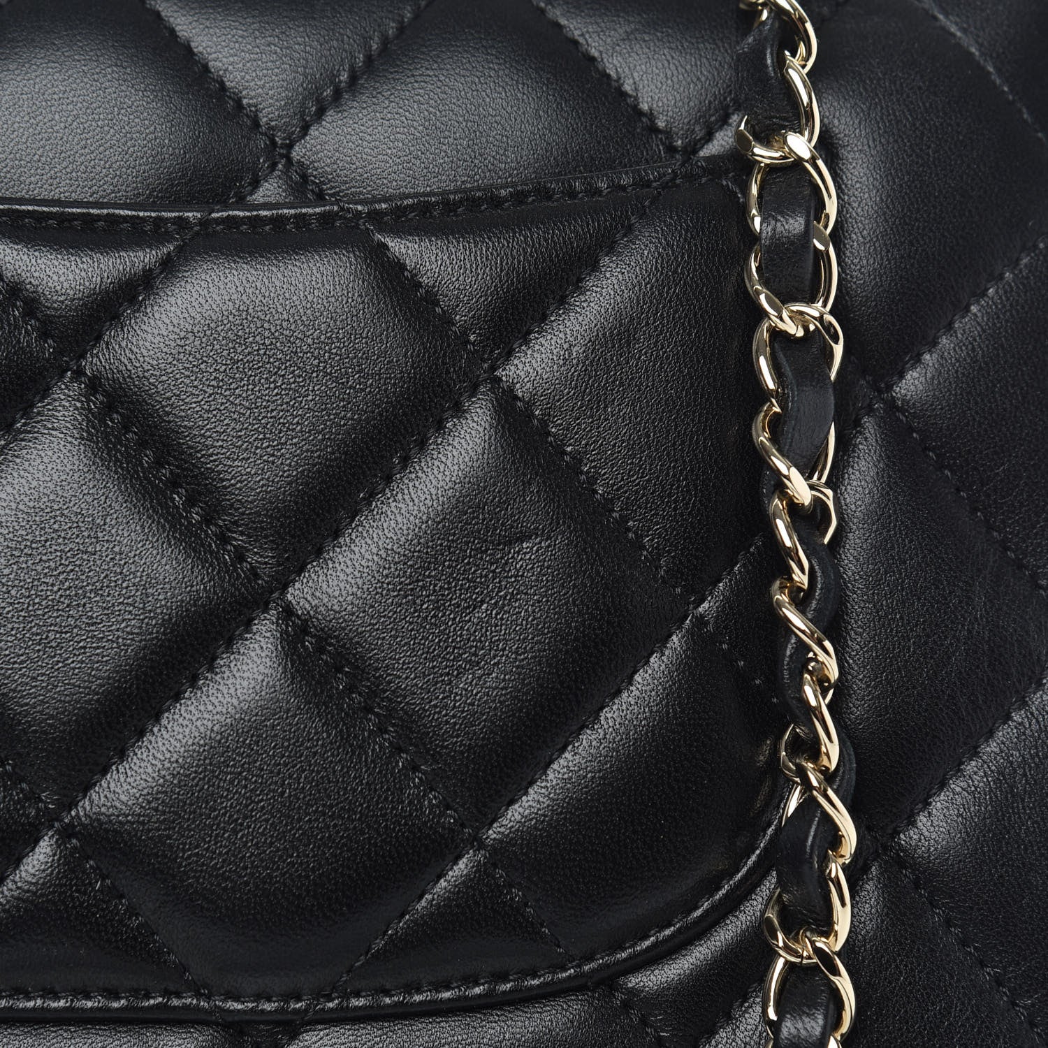 Chanel Lambskin Quilted Small Trendy CC Dual Handle Flap Bag Black 10 of 11