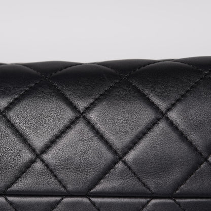 Chanel Calfskin Quilted Small Shopping In Chains Tote Black 11 of 15