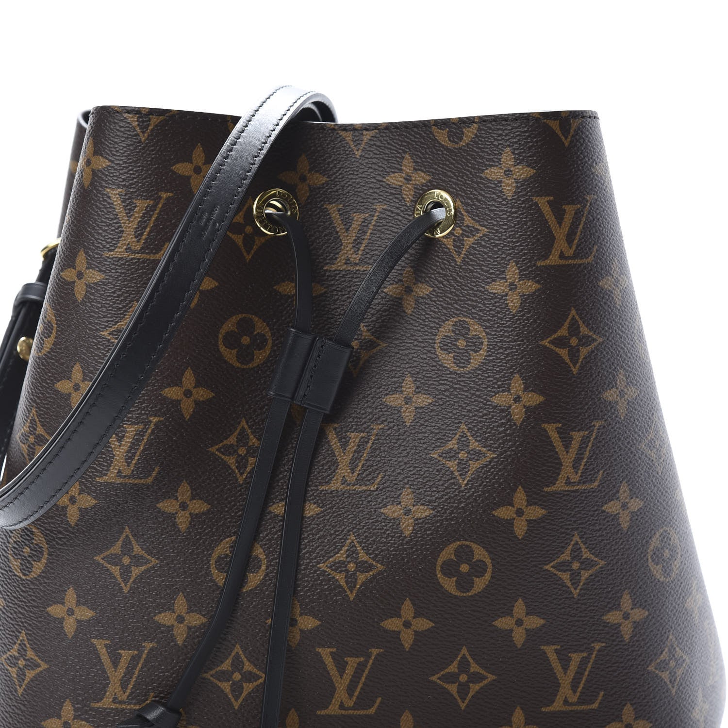 Louis Vuitton Monogram Neonoe MM Black 8 of 10