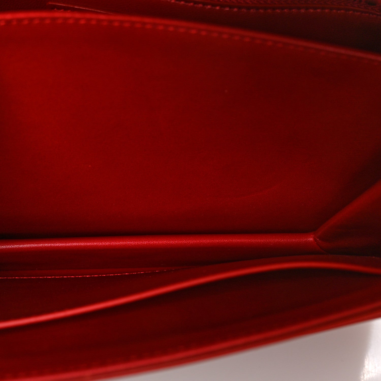 Saint Laurent Smooth Calfskin Le Maillon Satchel Rouge Eros 6 of 12