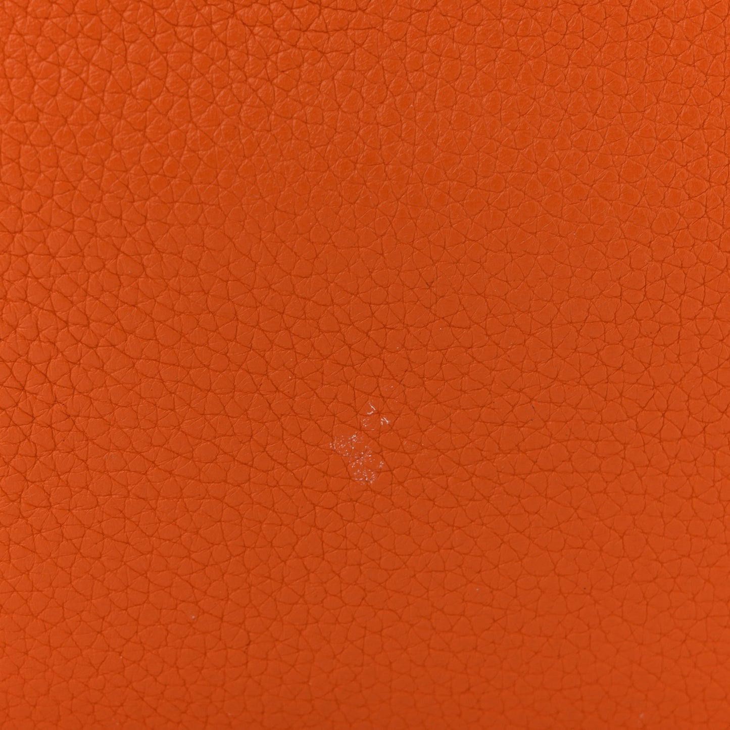 Taurillon Clemence Double Sens 45 Reversible Tote Orange Gold