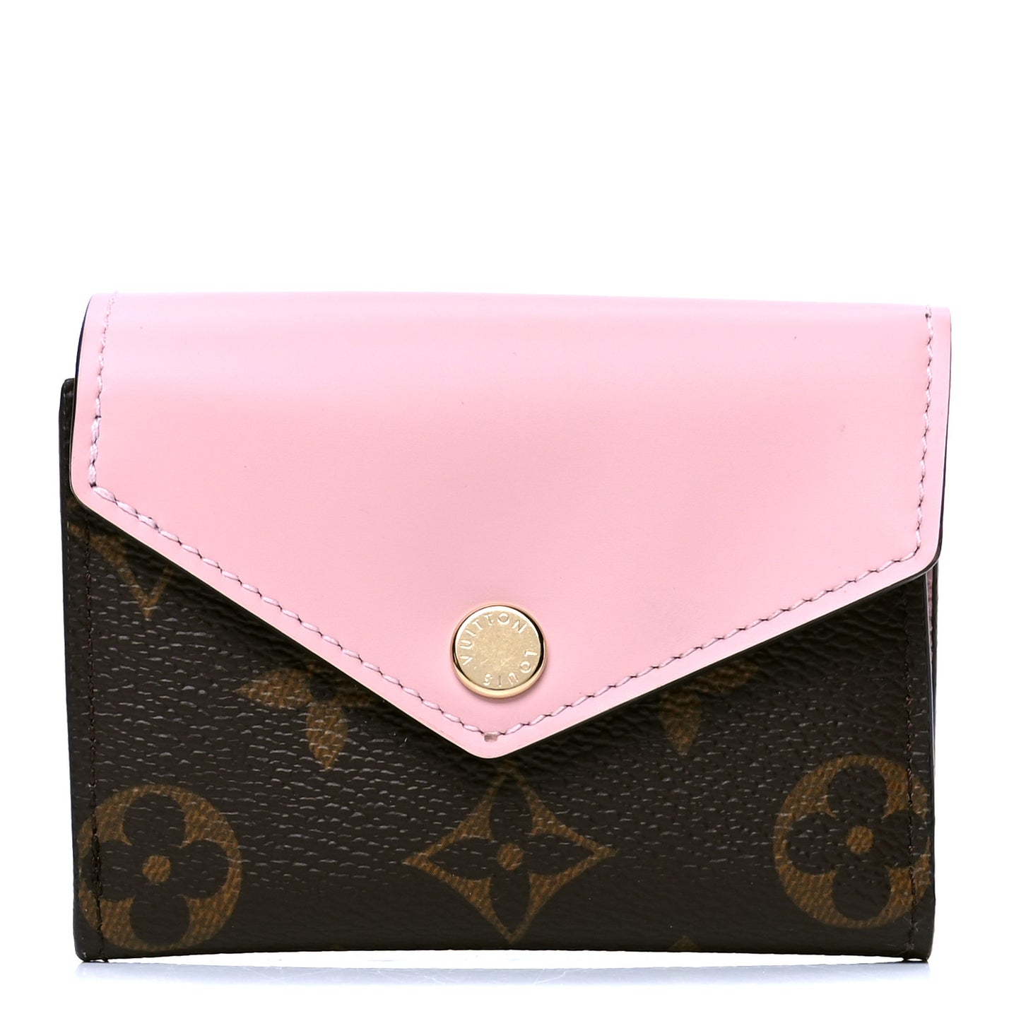 Monogram Zoe Wallet Rose Ballerine