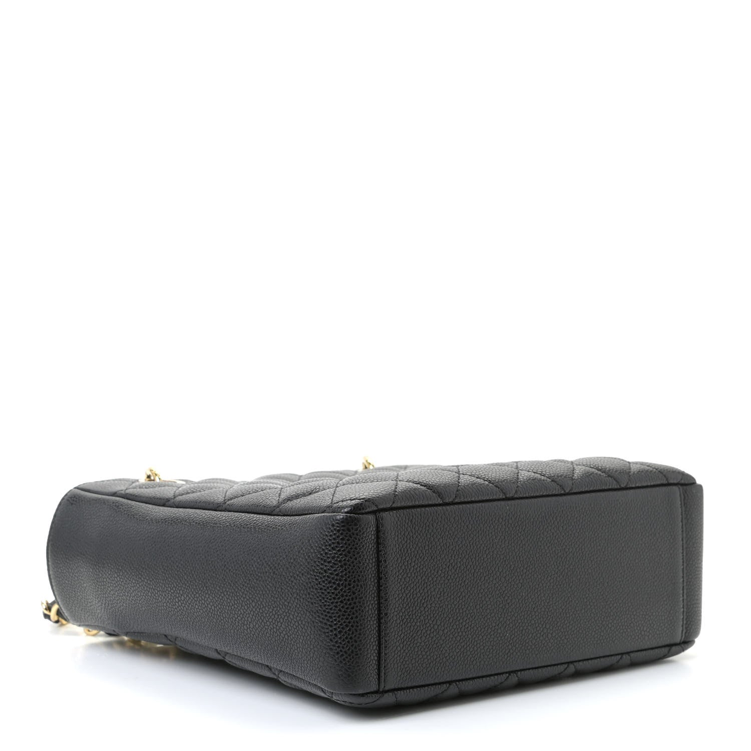 Chanel Caviar Quilted Petit Shopping Tote PST Black 4 of 11