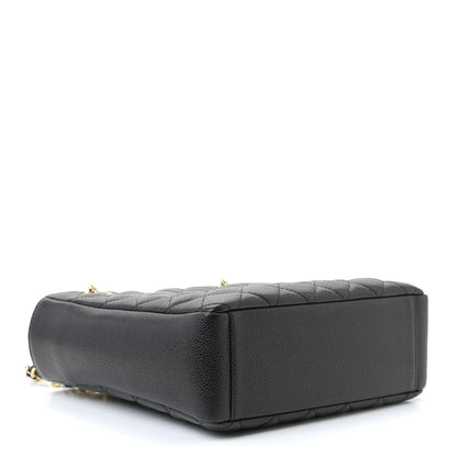 Chanel Caviar Quilted Petit Shopping Tote PST Black 4 of 11