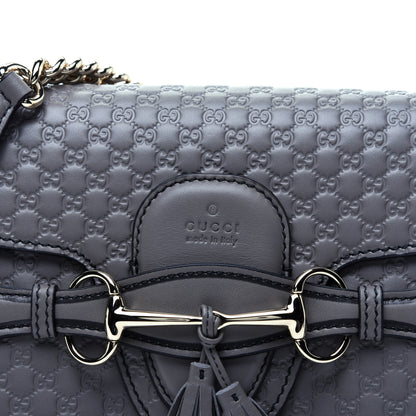 Gucci Soft Microguccissima Medium Emily Chain Shoulder Bag Loess 11 of 13