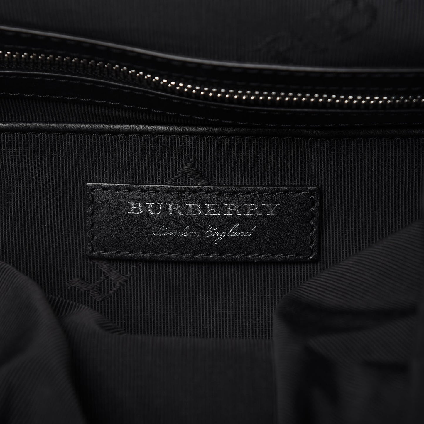 Nylon Medium Rucksack Backpack Black