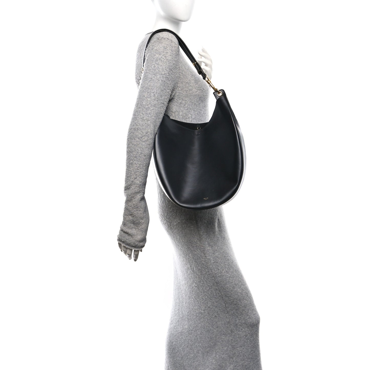 Palmelato Large Hobo Black