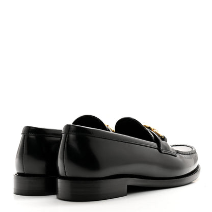 Louis Vuitton Glazed Calfskin Chess Flat Loafer 38 4 of 11