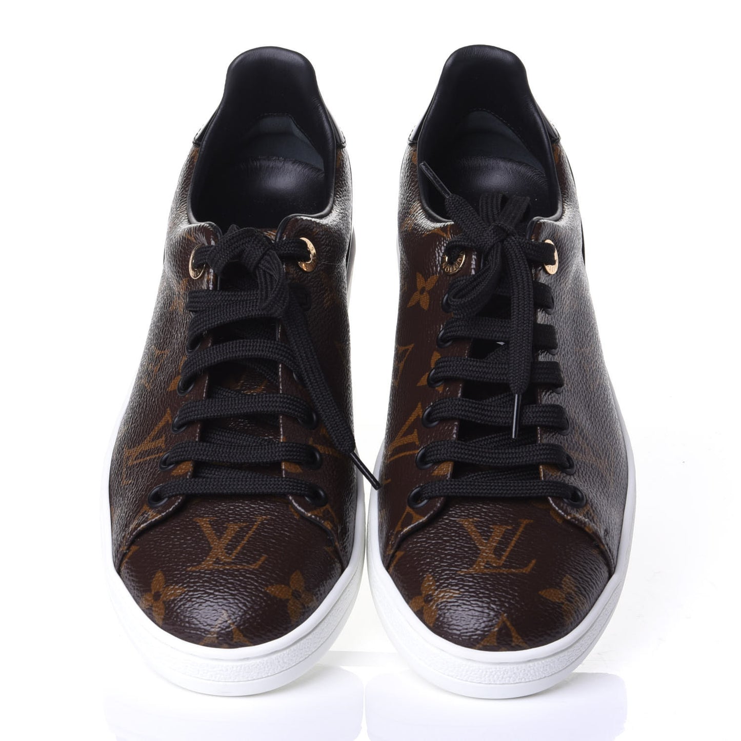 Patent Monogram Frontrow Sneakers 38