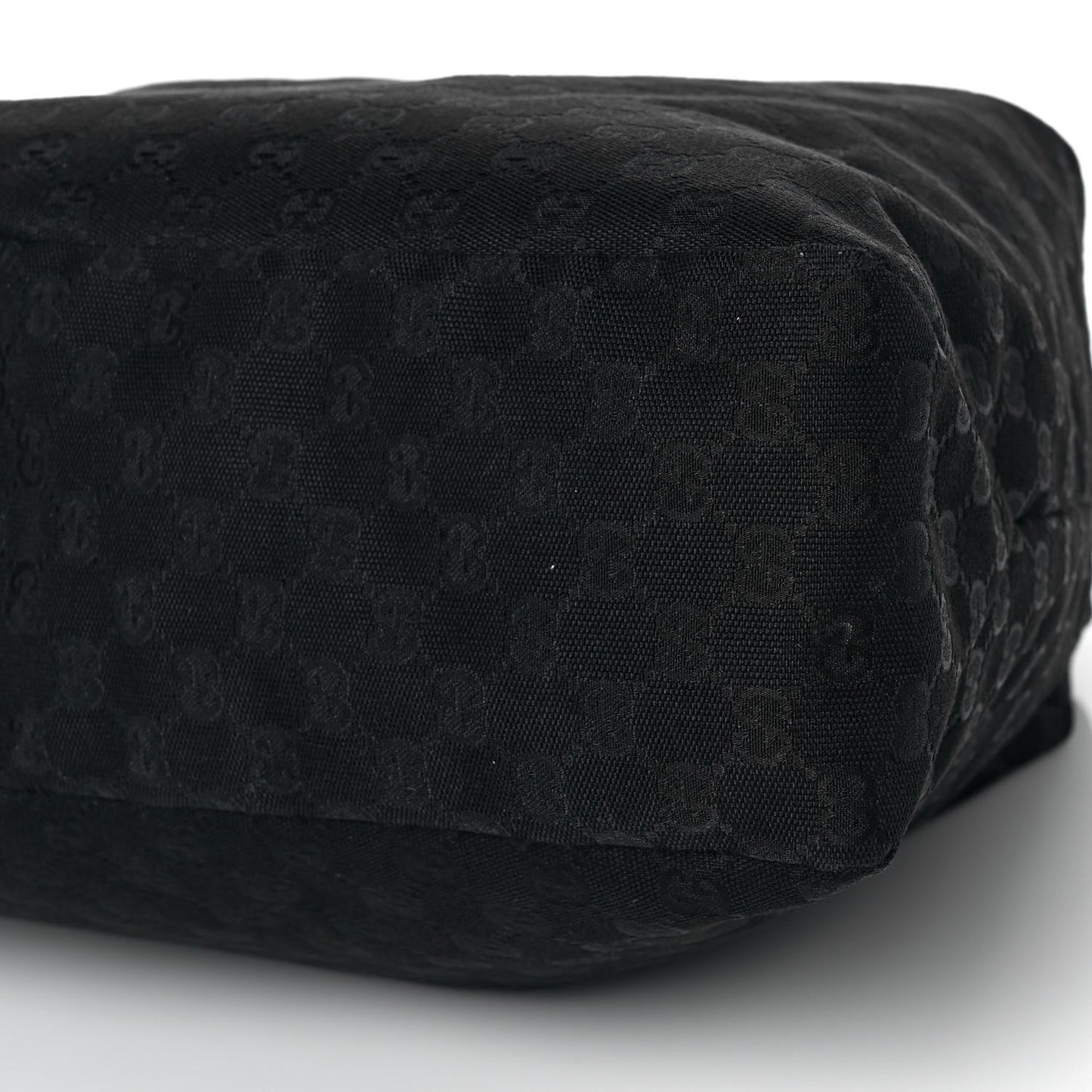 Monogram Large Zebra Horsebit Chain Hobo Black