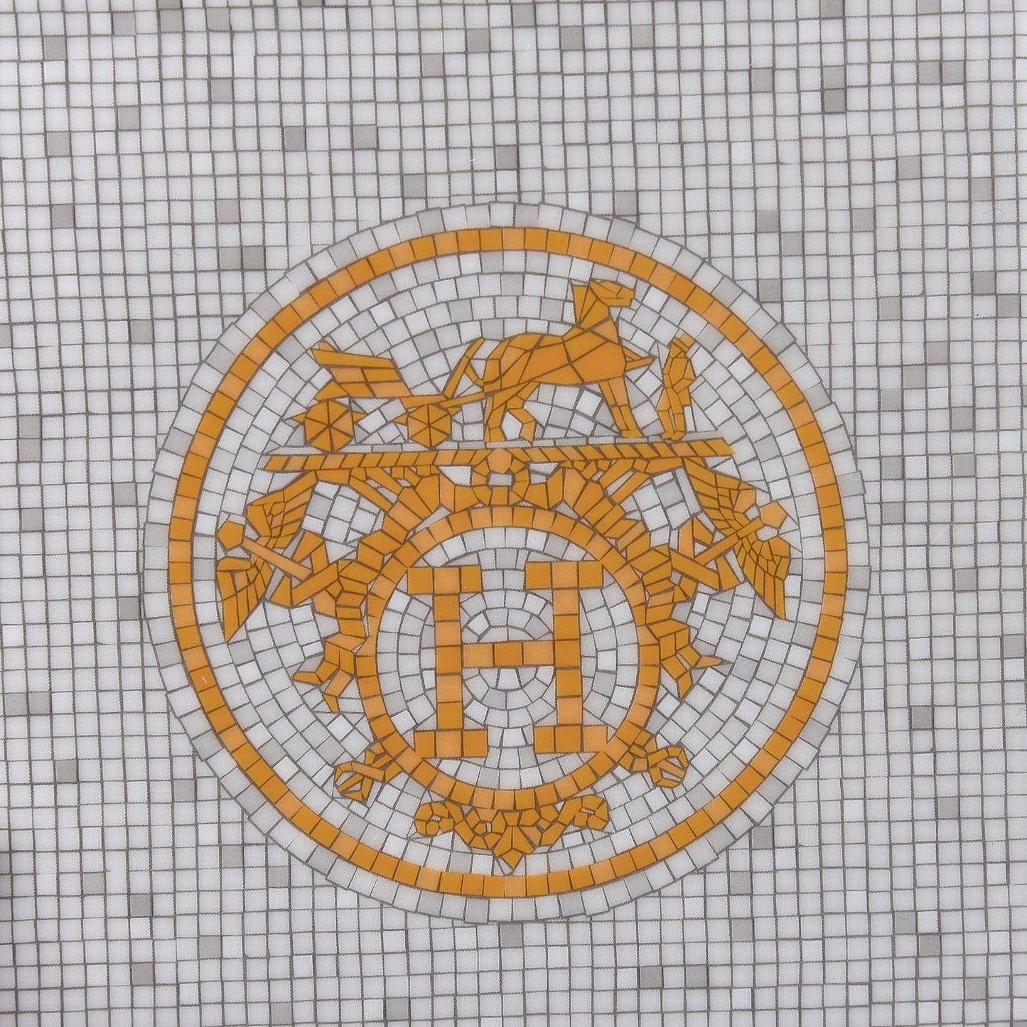 Porcelain Mosaique au 24 Square Plate