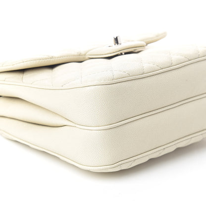 Chanel Caviar Quilted Medium Urban Companion Flap White 8 of 9