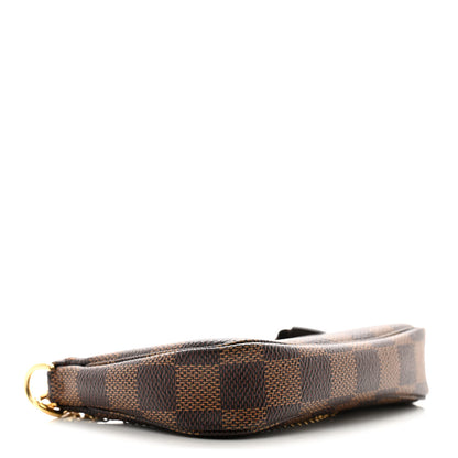 Louis Vuitton Damier Ebene Mini Pochette Accessories 4 of 8