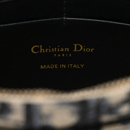 Christian Dior Oblique Saddle Chain Pouch Blue 6 of 10