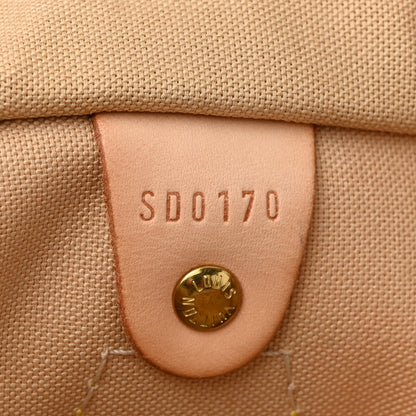 Louis Vuitton Damier Azur Speedy 30 7 of 10