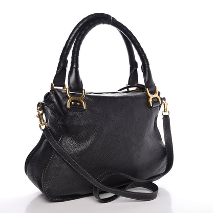Chloe Calfskin Medium Marcie Satchel Black 4 of 9