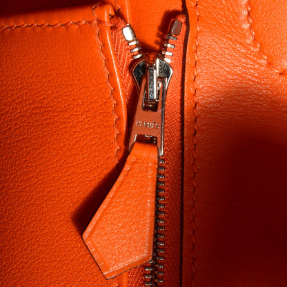 Hermes Epsom Birkin 30 Orange 13 of 22