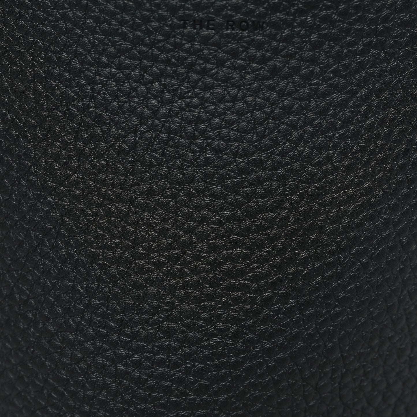 Grained Calfskin Small N/S Park Tote  Black