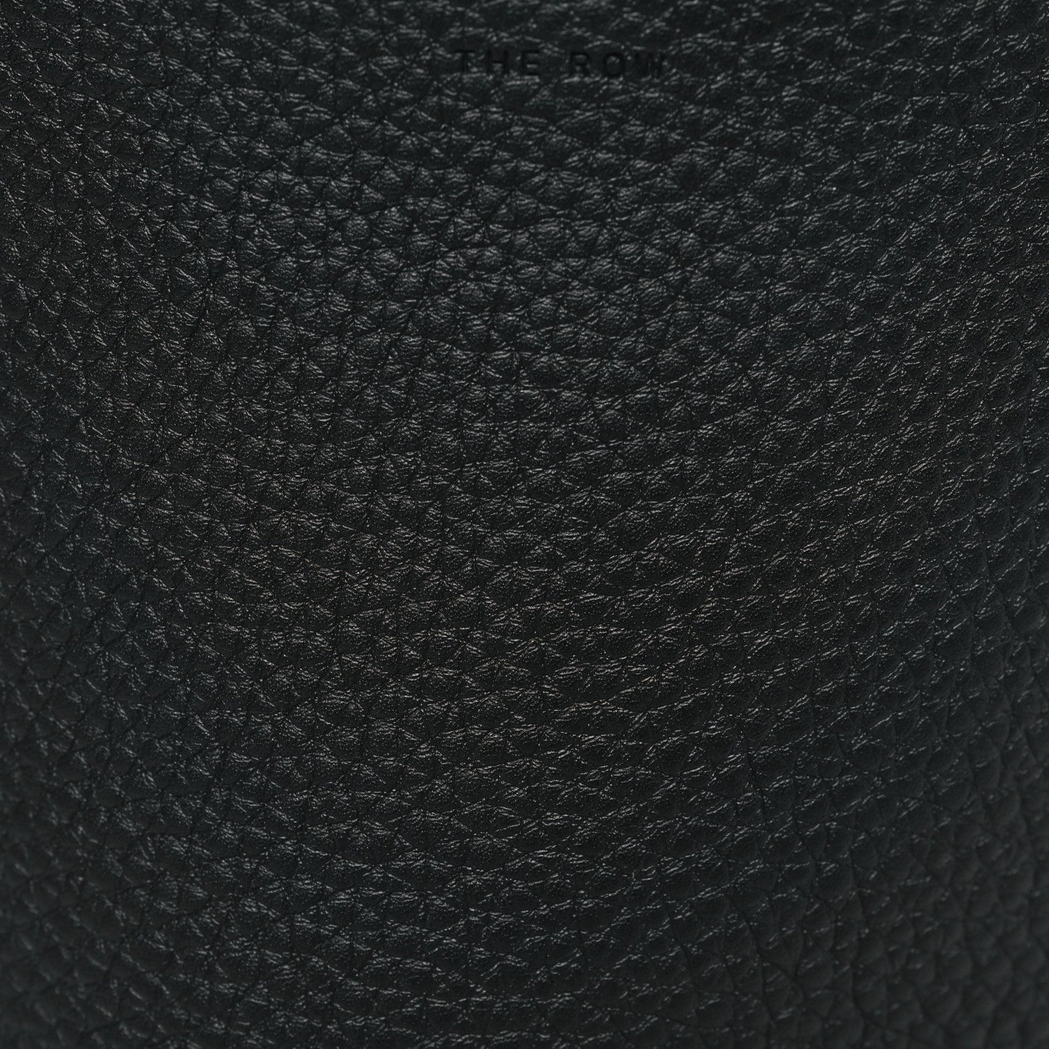 The Row Grained Calfskin Small N/S Park Tote  Black 7 of 9