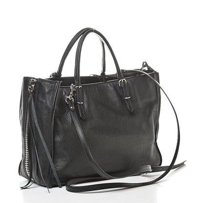 Balenciaga Veau Papier A6 Zip Around Tote Black 3 of 11