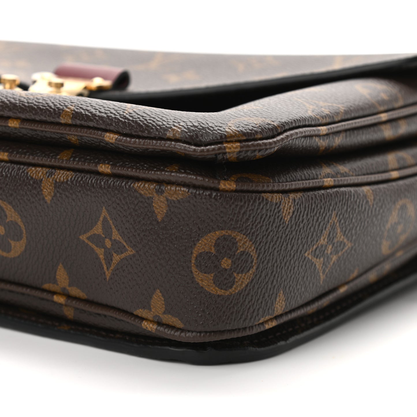 Monogram Braided Pochette Metis Safran