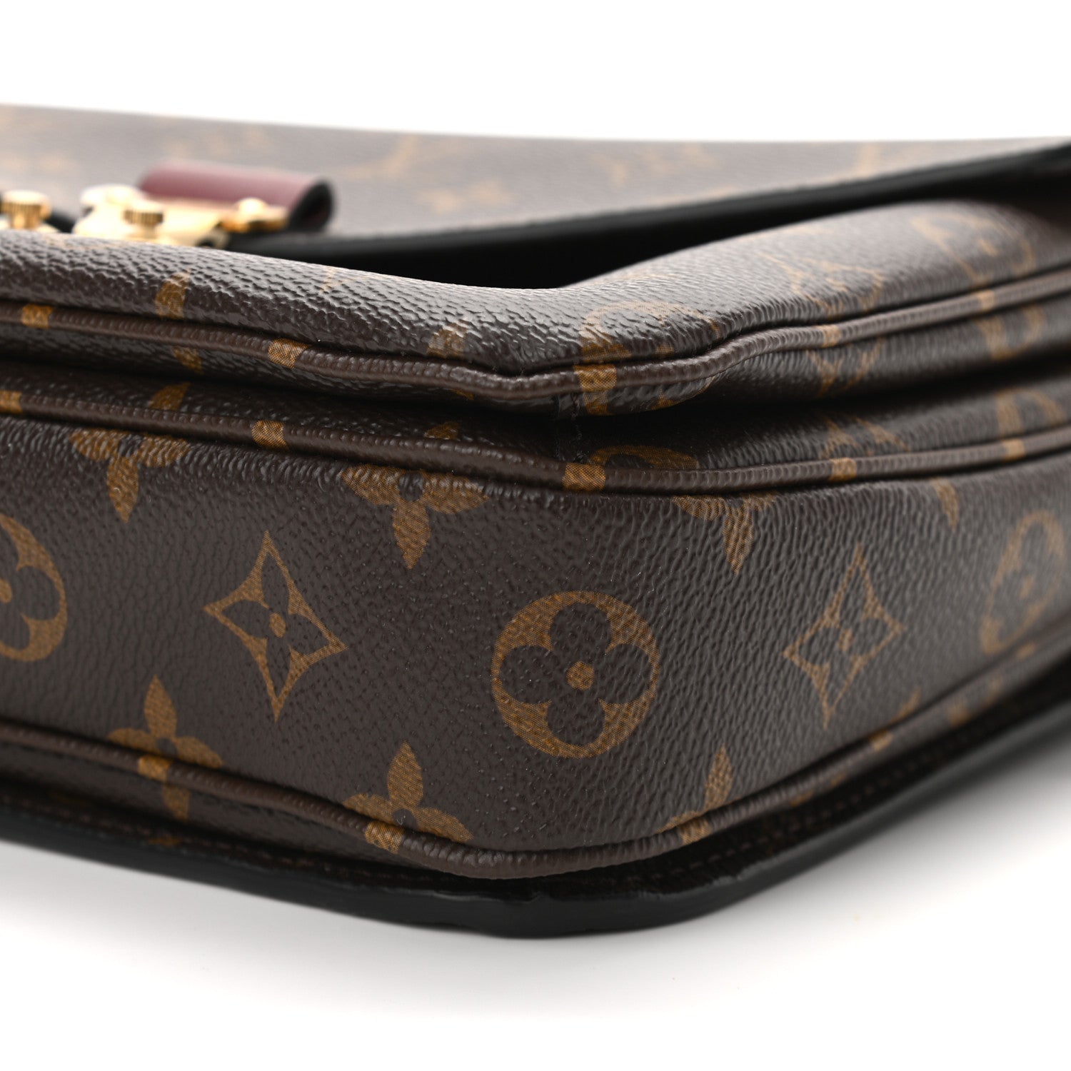 Louis Vuitton Monogram Braided Pochette Metis Safran 10 of 11