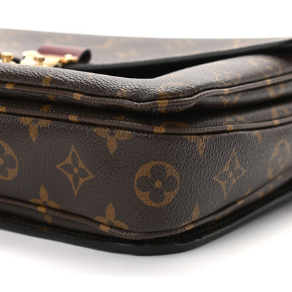 Louis Vuitton Monogram Braided Pochette Metis Safran 10 of 11