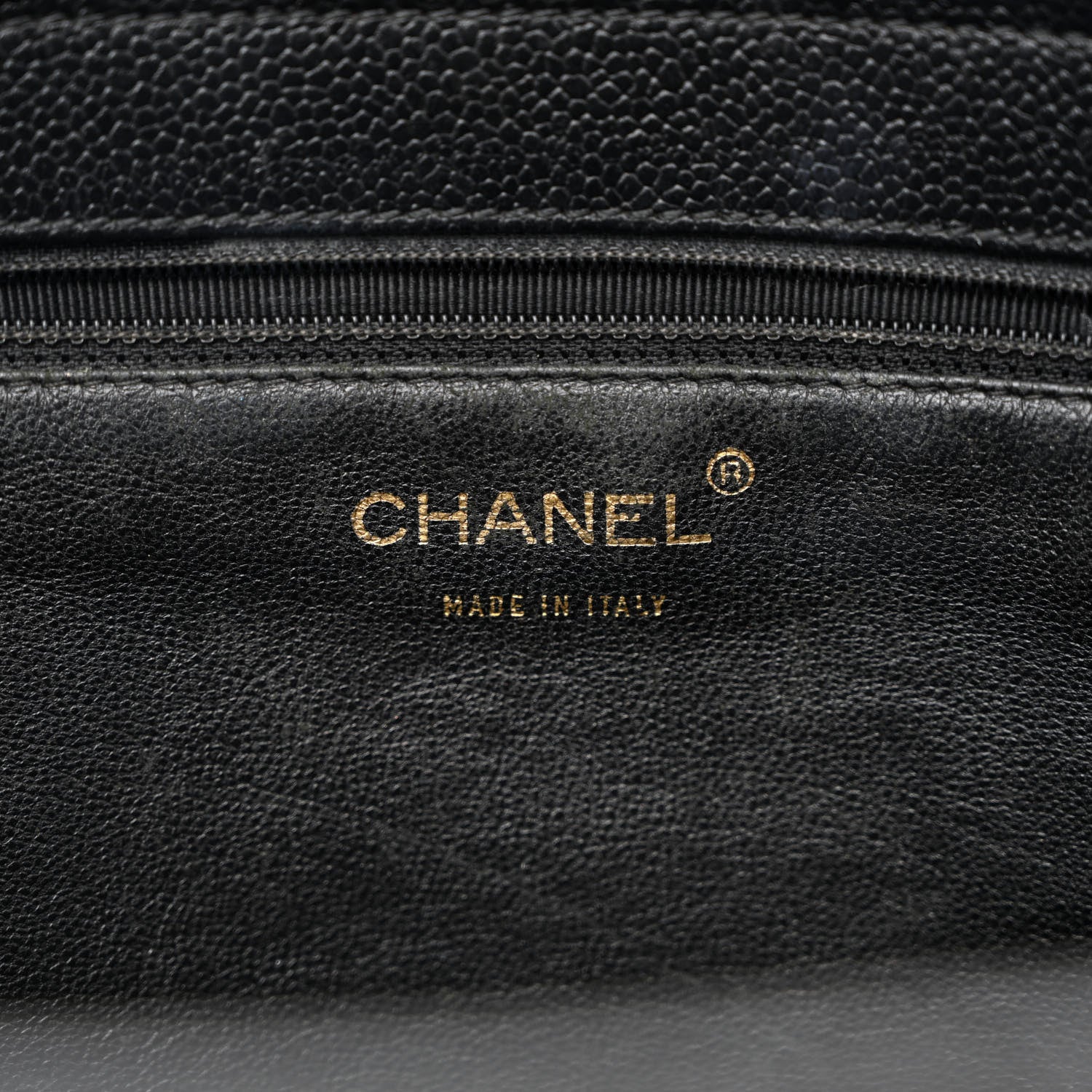 Chanel Caviar Quilted Shopping Tote Black 7 of 14