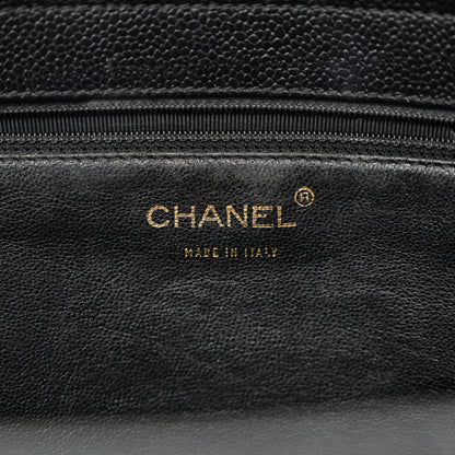Chanel Caviar Quilted Shopping Tote Black 7 of 14