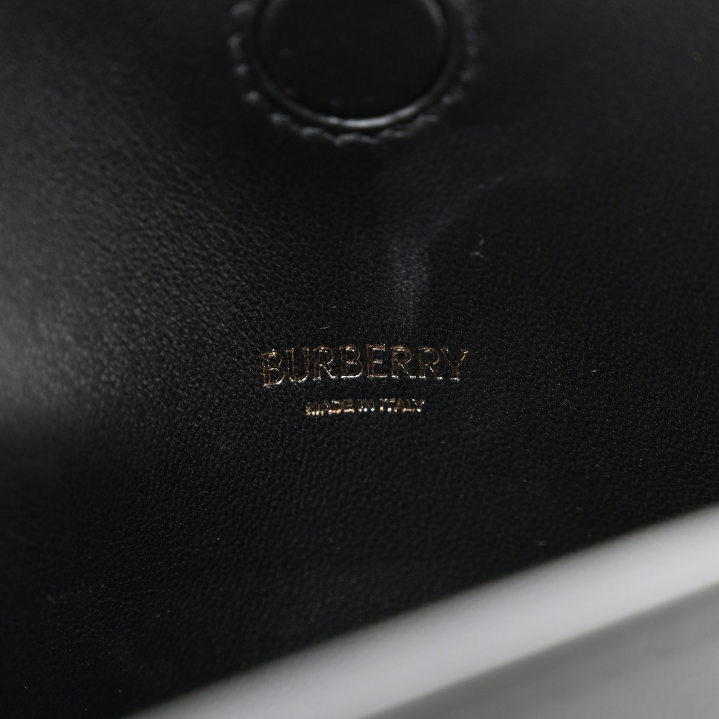 Lambskin Bridle Calfskin Runway Clutch Black