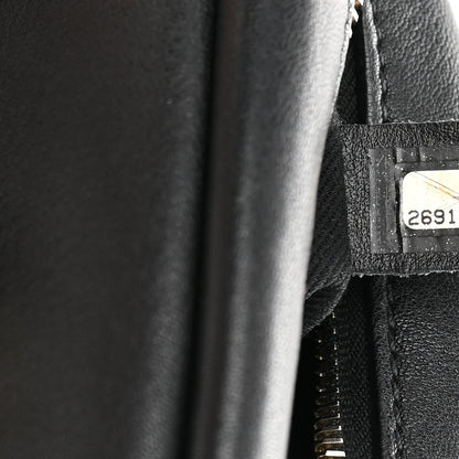 Chanel Goatskin Quilted Small Casual Trip Camera Case Black 7 of 10