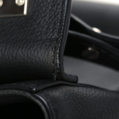 Louis Vuitton Calfskin Lockme II Chain Bag BB Black 7 of 7