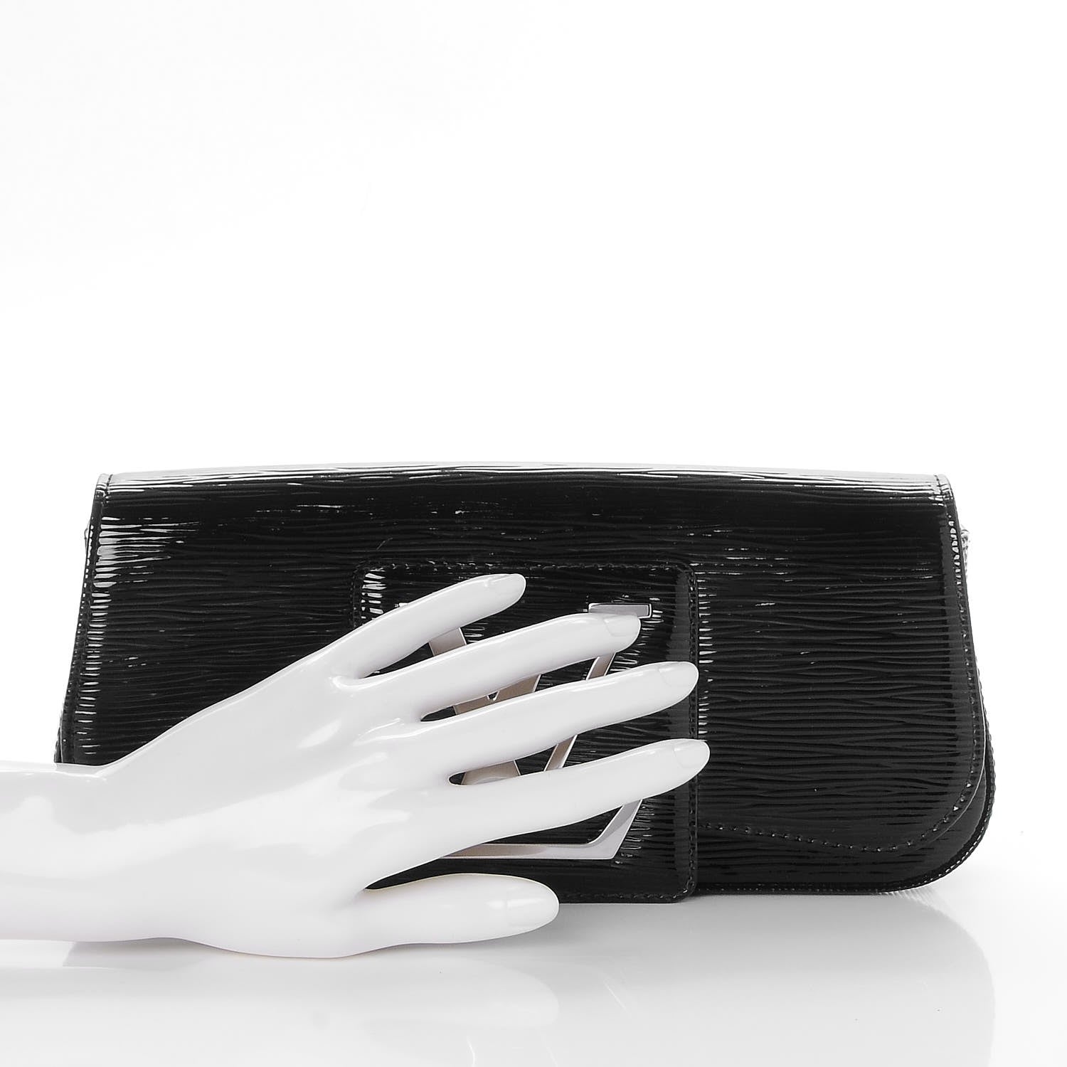 Louis Vuitton Epi Electric Sobe Clutch Black 2 of 7