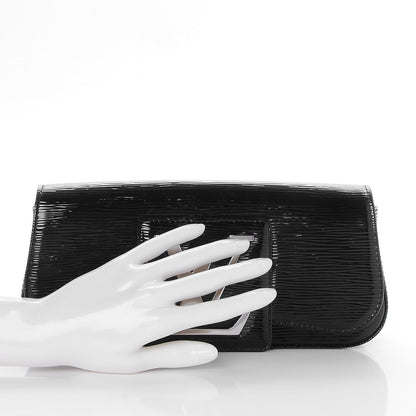 Louis Vuitton Epi Electric Sobe Clutch Black 2 of 7