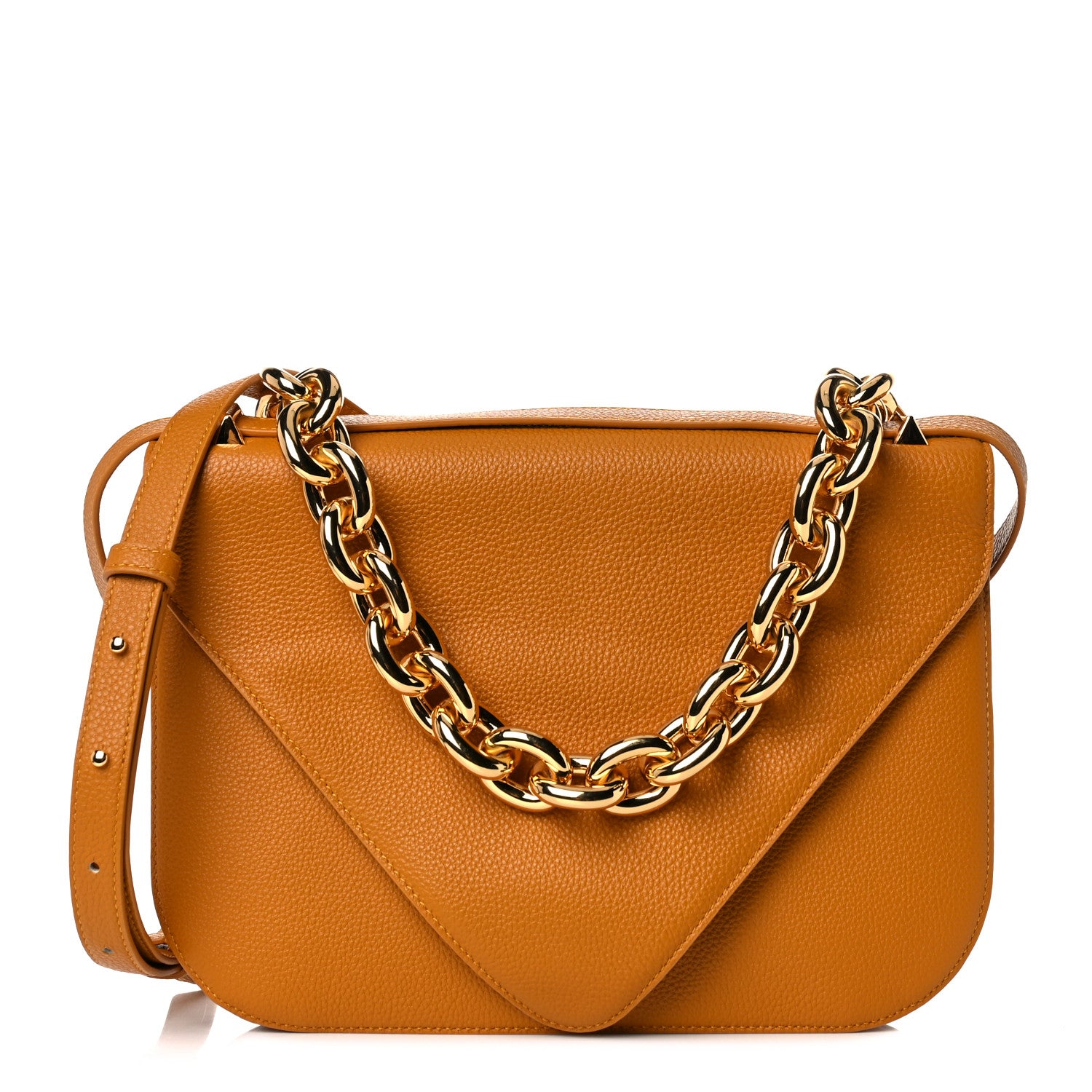 Bottega Veneta Calfskin Mount Envelope Bag Cob 1 of 12