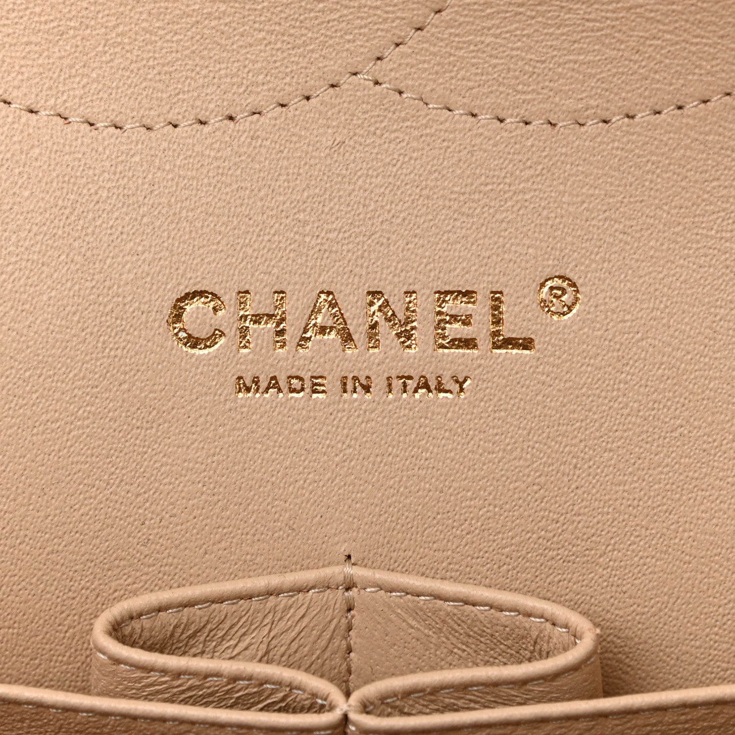 Chanel Caviar Quilted Jumbo Double Flap Light Beige 6 of 11
