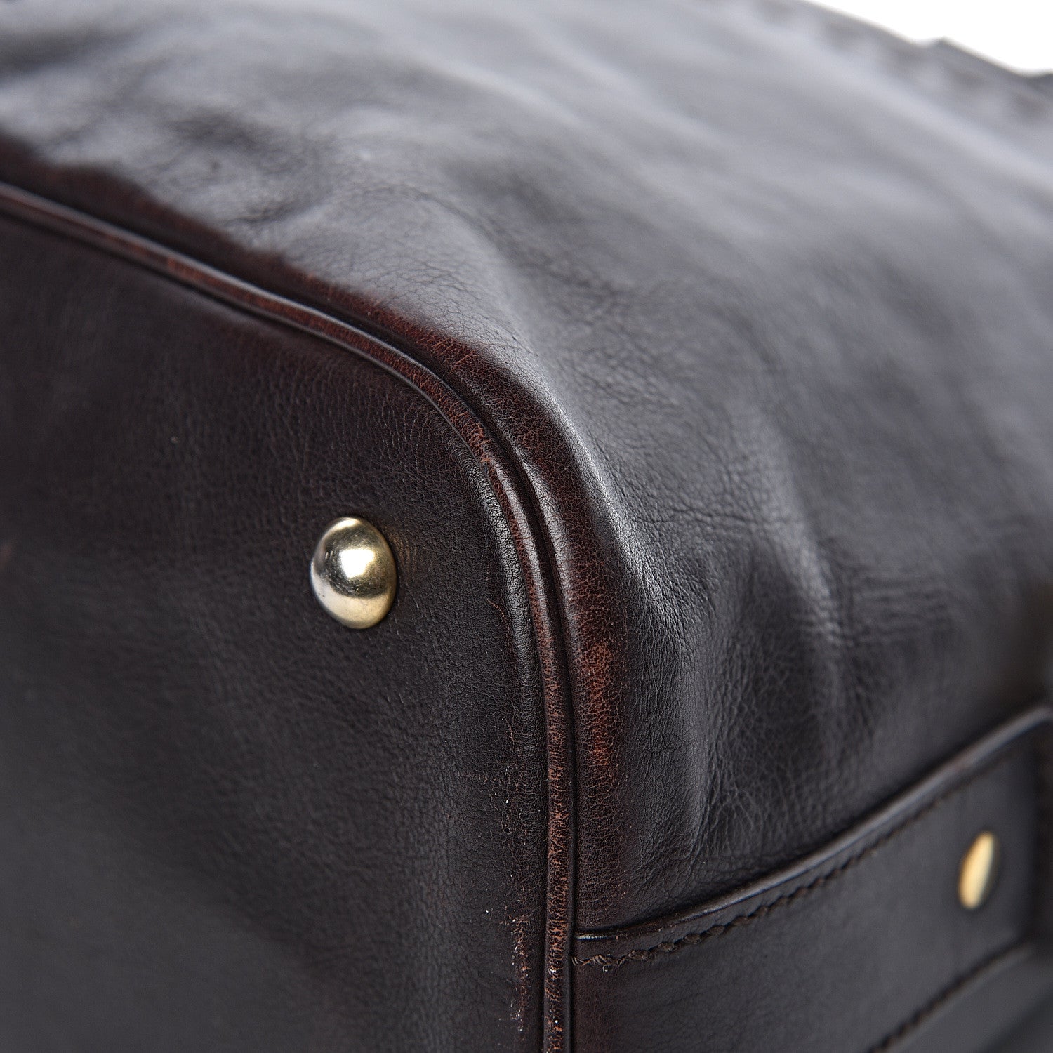 Saint Laurent Calfskin Large Muse Brown 13 of 21