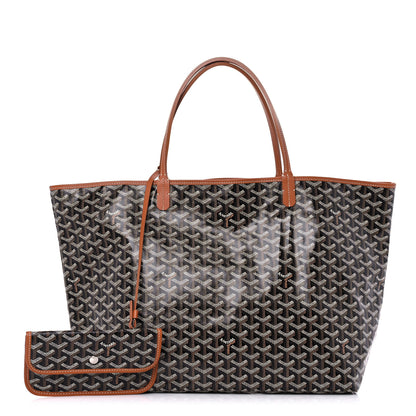 Goyard Goyardine Saint Louis GM Black Gold 1 of 9