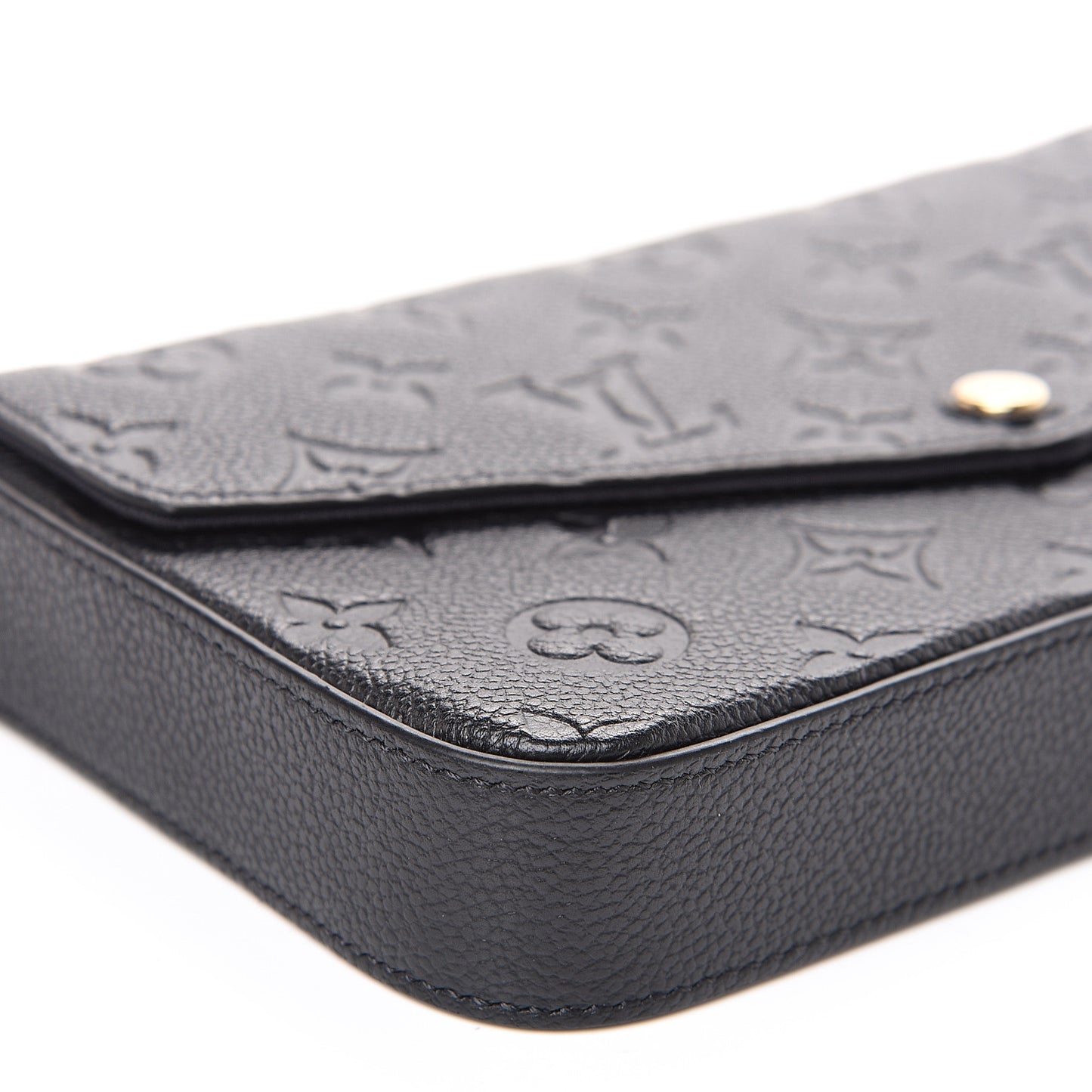Empreinte Pochette Felicie Chain Wallet Black