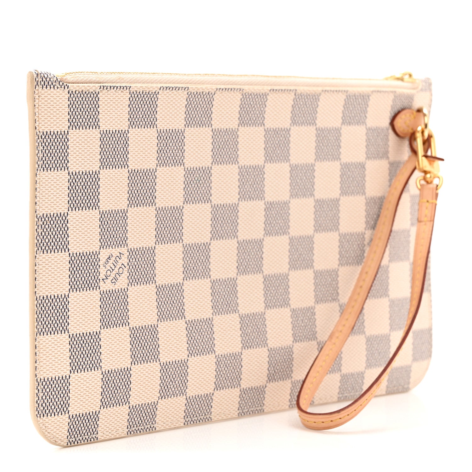 Louis Vuitton Damier Azur Neverfull MM GM Pochette 3 of 7