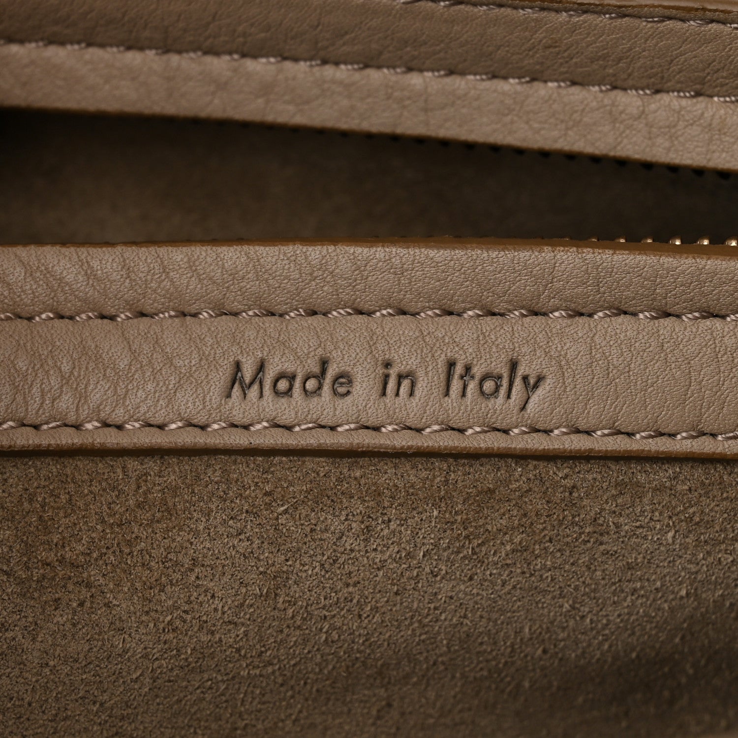 Celine Grained Calfskin Medium Phantom Luggage Taupe 8 of 10