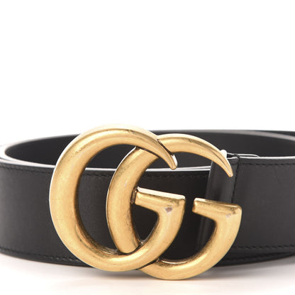 Gucci Calfskin Double G 40mm Belt 85 34 Black 6 of 6