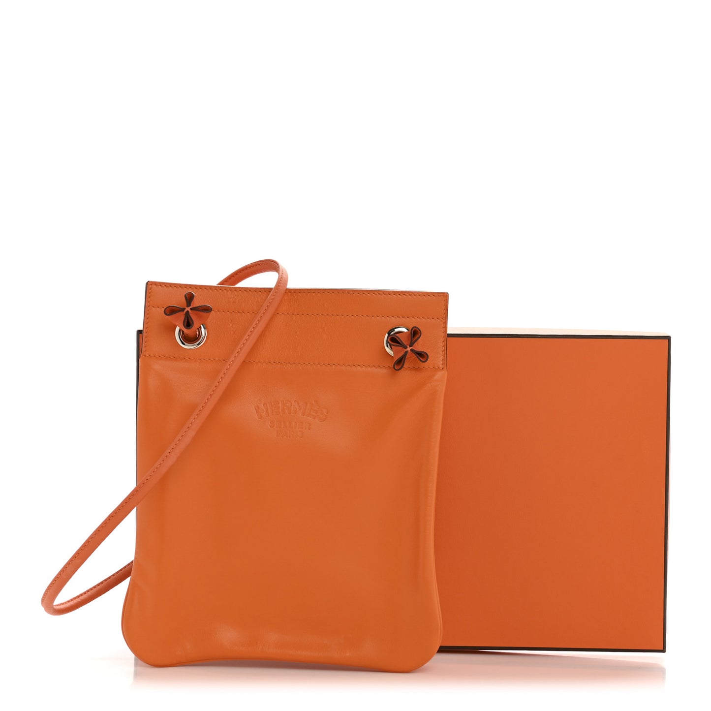Milo Lambskin Swift Mini Aline Orange
