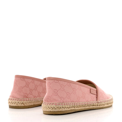 Gucci Monogram Espadrilles 40.5 Soft Pink 4 of 11