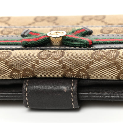 Gucci Monogram Princy Continental Wallet Brown 9 of 12