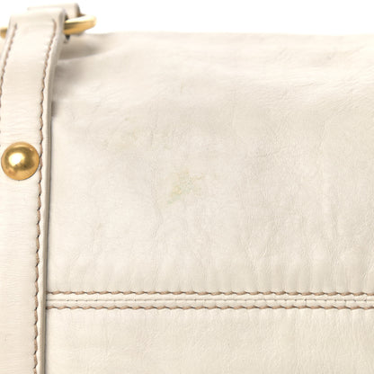 Miu Miu Vitello Lux Large Bow Bag Talco 19 of 19