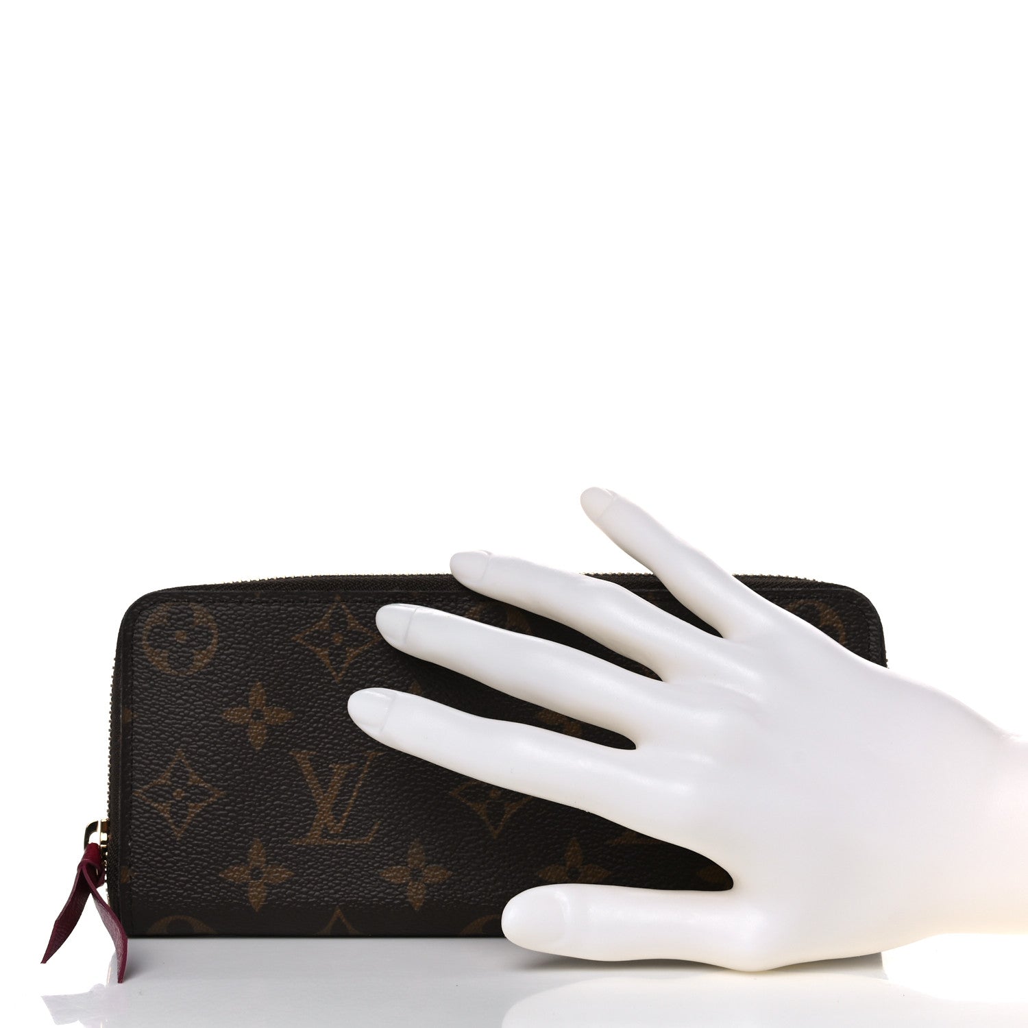 Louis Vuitton Monogram Clemence Wallet Fuchsia 2 of 6